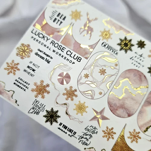 LRC Слайдер Foil Colour Gold - 168