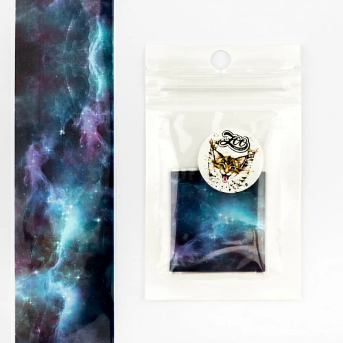 1492 Фольга переводная "Космос"