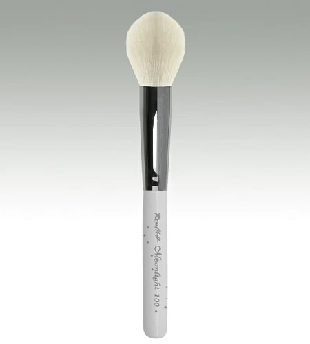 100. Кисть факел для контурирования, коза белая Moonlight №18