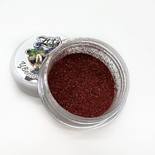 1717 Зеркальный блеск "Цветочная пыльца", 1 гр красный