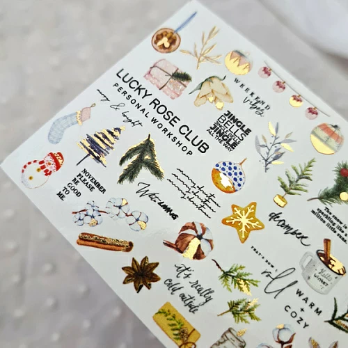 LRC Слайдер Foil Colour Gold - 166