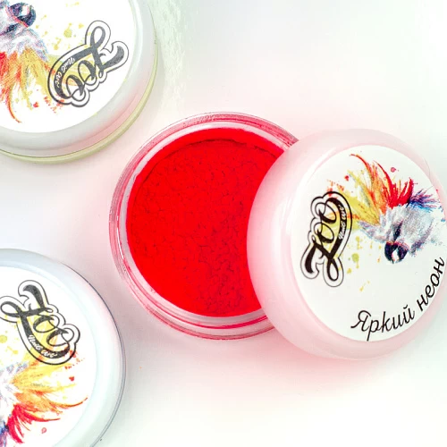 1607 Пигмент "Яркий неон", 1 гр коралловый