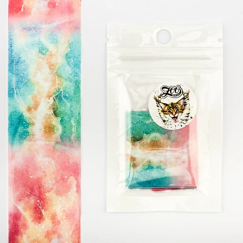 1493 Фольга переводная "Космос"